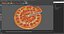 Pizza De Pepperoni Con Rebanada