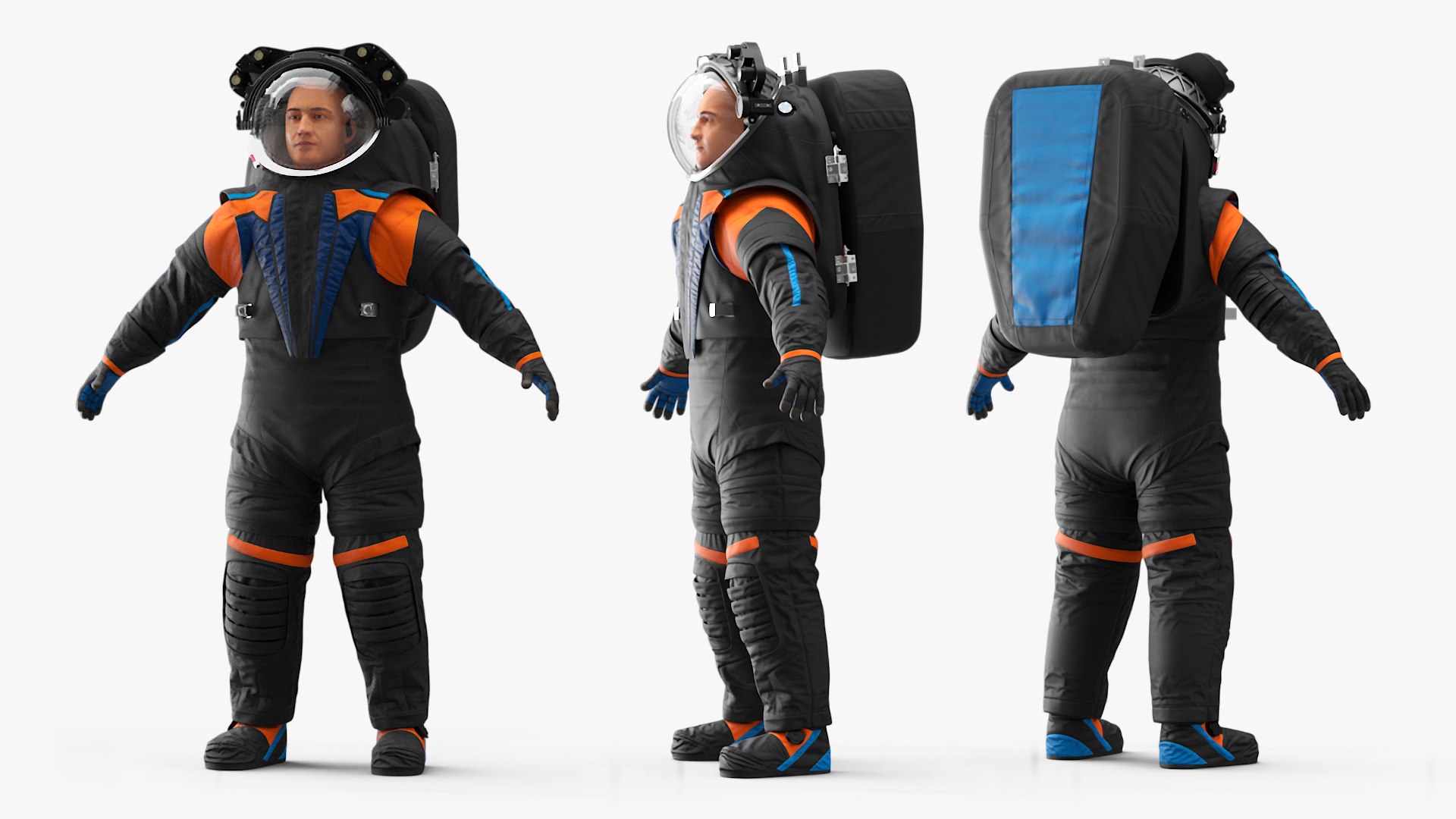 3D Astronaut Wearing Spacesuit Rigged model https://p.turbosquid.com/ts-thumb/Jp/YQdanA/42/astronautwearingspacesuitriggedc4dmodel009/jpg/1726549406/1920x1080/fit_q87/3238bfe52534541236c2e7191c4dc13f183ccdc7/astronautwearingspacesuitriggedc4dmodel009.jpg