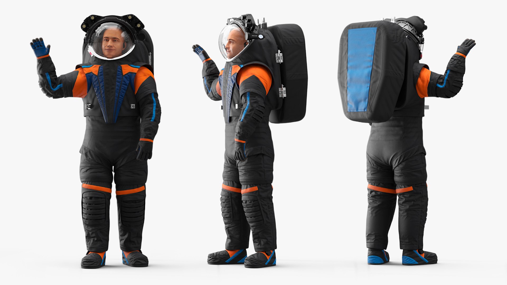 3D Astronaut Wearing Spacesuit Rigged model https://p.turbosquid.com/ts-thumb/Jp/YQdanA/a8/astronautwearingspacesuitriggedc4dmodel010/jpg/1726549413/1920x1080/fit_q87/7fca34cc0b3adaa34c34c54b84c8fd946f5f04e8/astronautwearingspacesuitriggedc4dmodel010.jpg