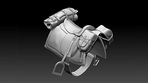 SADDLE 3D model