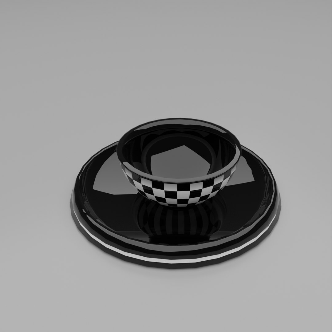 Plate Bowl 3D model TurboSquid 2119814
