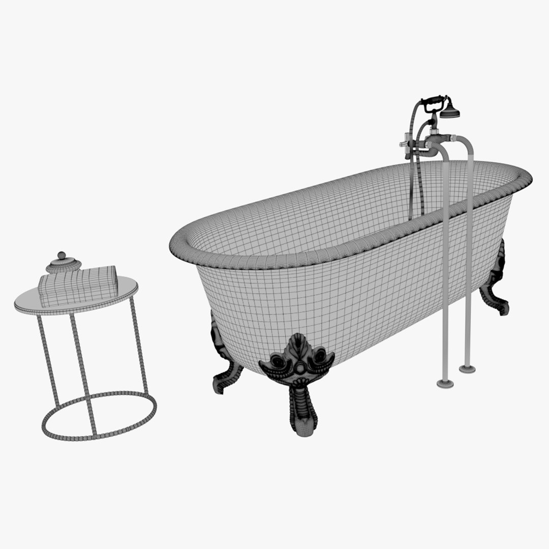 S Bath Model - TurboSquid 1268811
