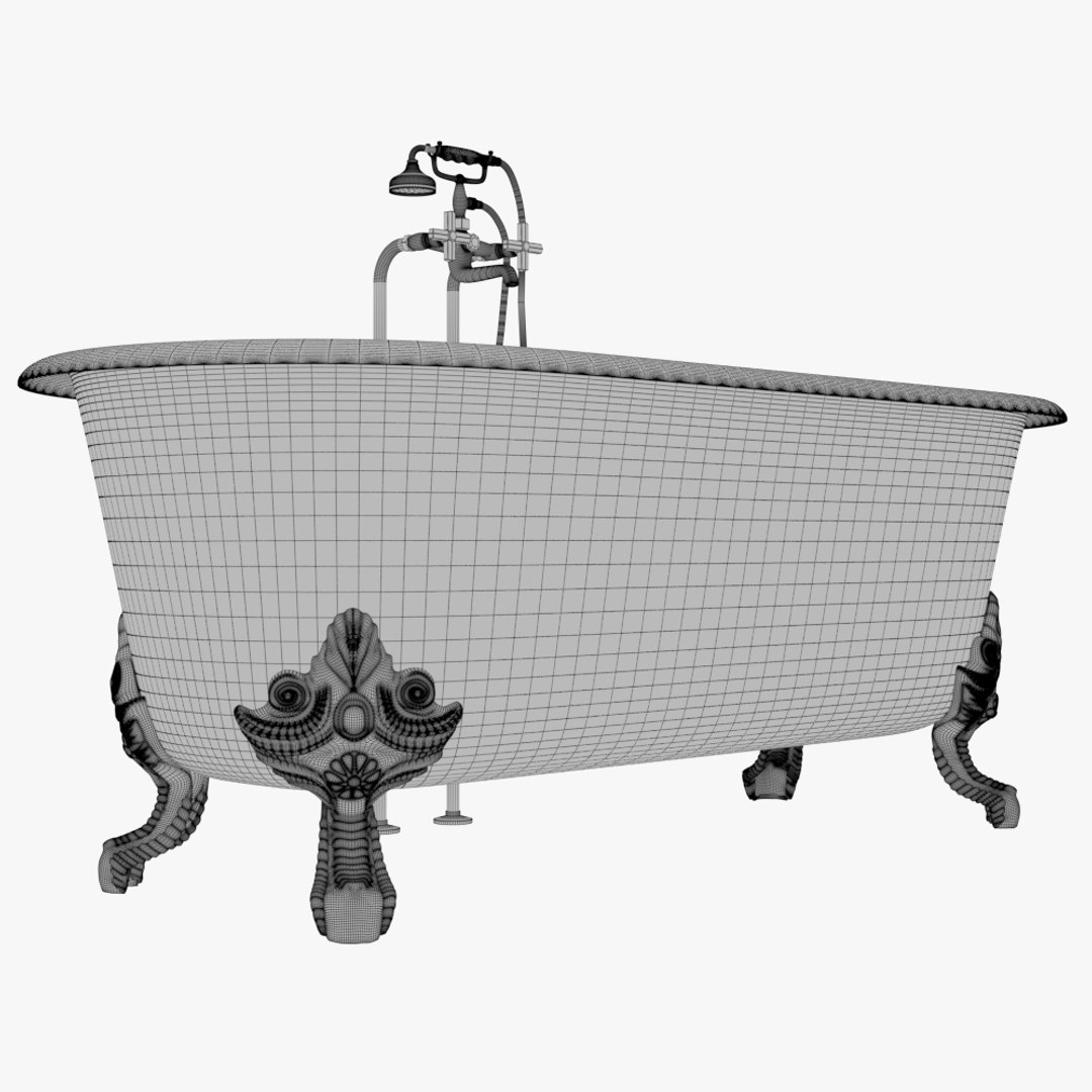 S Bath Model - TurboSquid 1268811