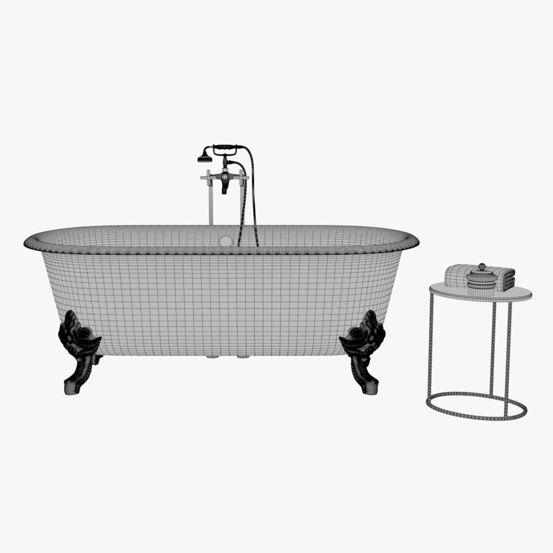 S Bath Model - TurboSquid 1268811