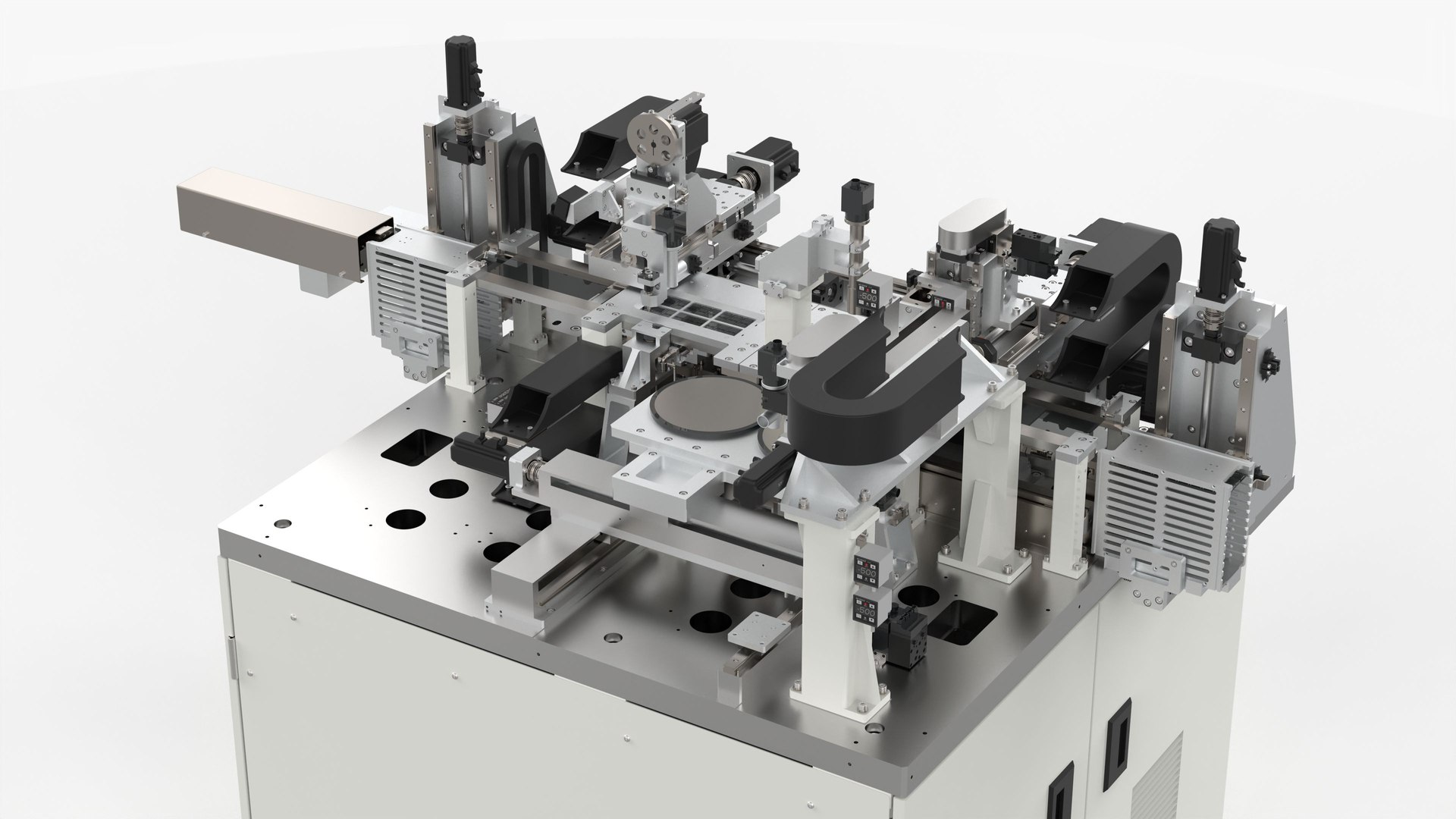 Automatic Optical Communication Products Precision Double Chip Paste ...