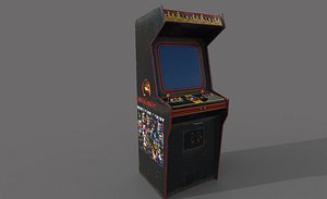 3D Arcade Game Machine Old
