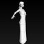3d model ancient roman woman