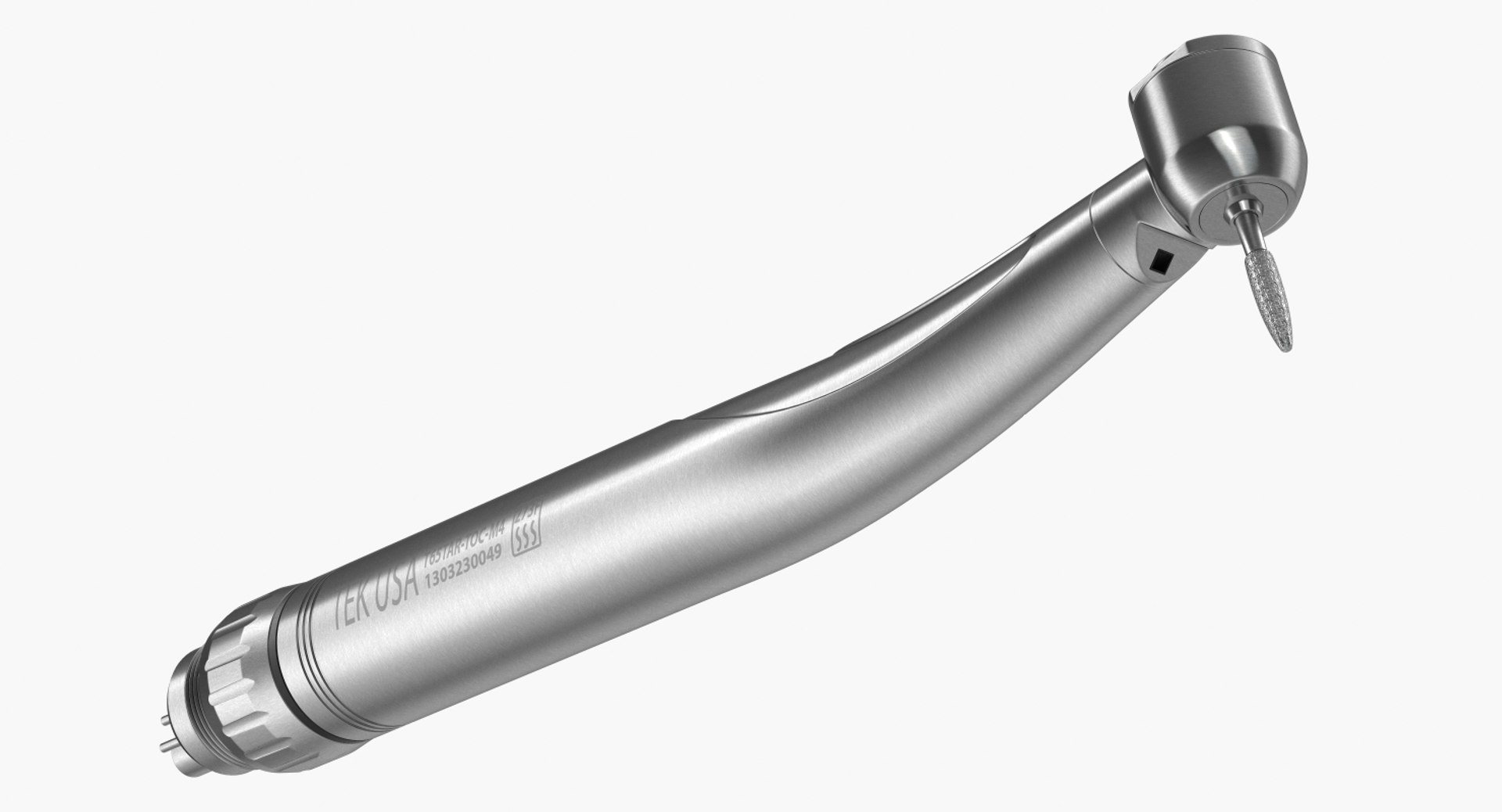 Dental Drill 3D model preview