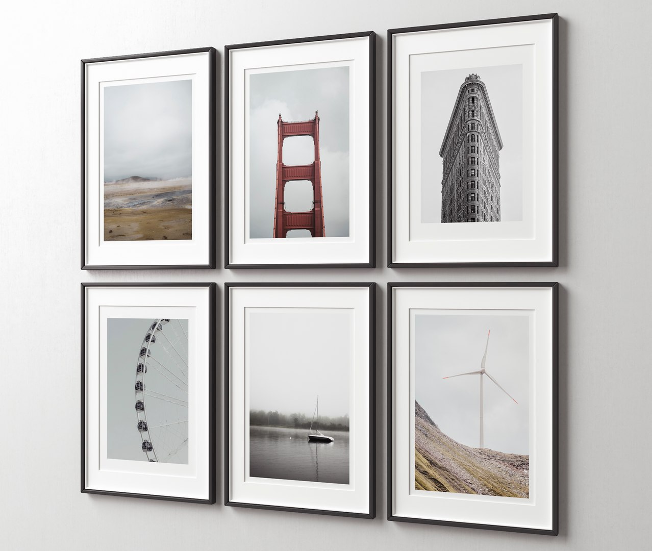 3D frames set picture model - TurboSquid 1637924