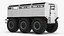 3D model All-Terrain Trailer Light Gray