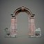Arched gateway