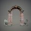 Arched gateway