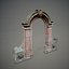 Arched gateway