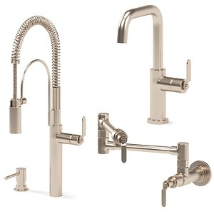 BRIZO kitchen faucets collection 3D model