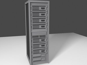3ds max server tower