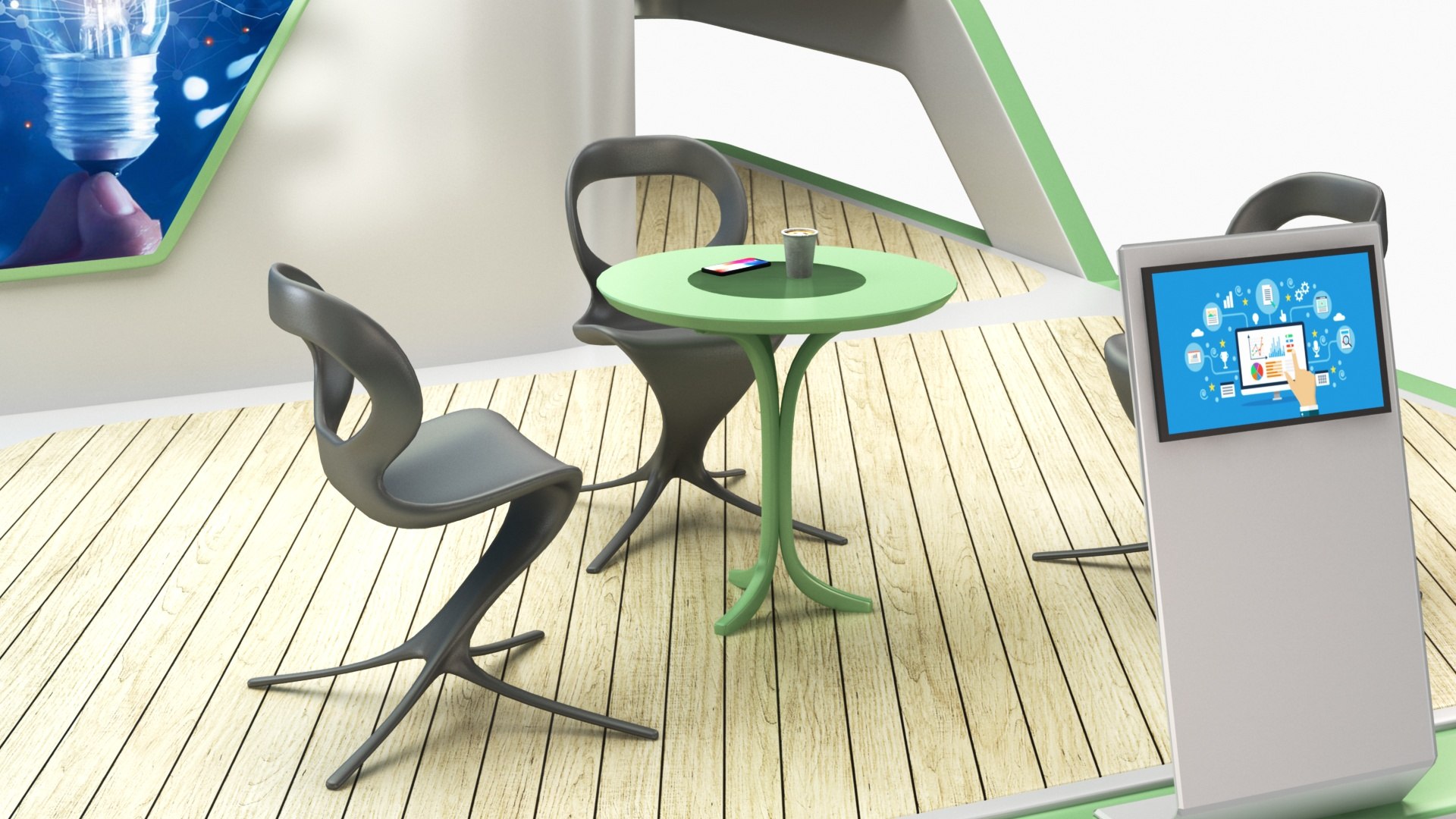 Futuristic Exhibition Stand 10 3D https://p.turbosquid.com/ts-thumb/Jq/AMTmzx/Zg/modernexhibitionbooth113/jpg/1653153109/1920x1080/fit_q87/3871c8f9305be7ac772687e8e6964ef3b1eeada7/modernexhibitionbooth113.jpg