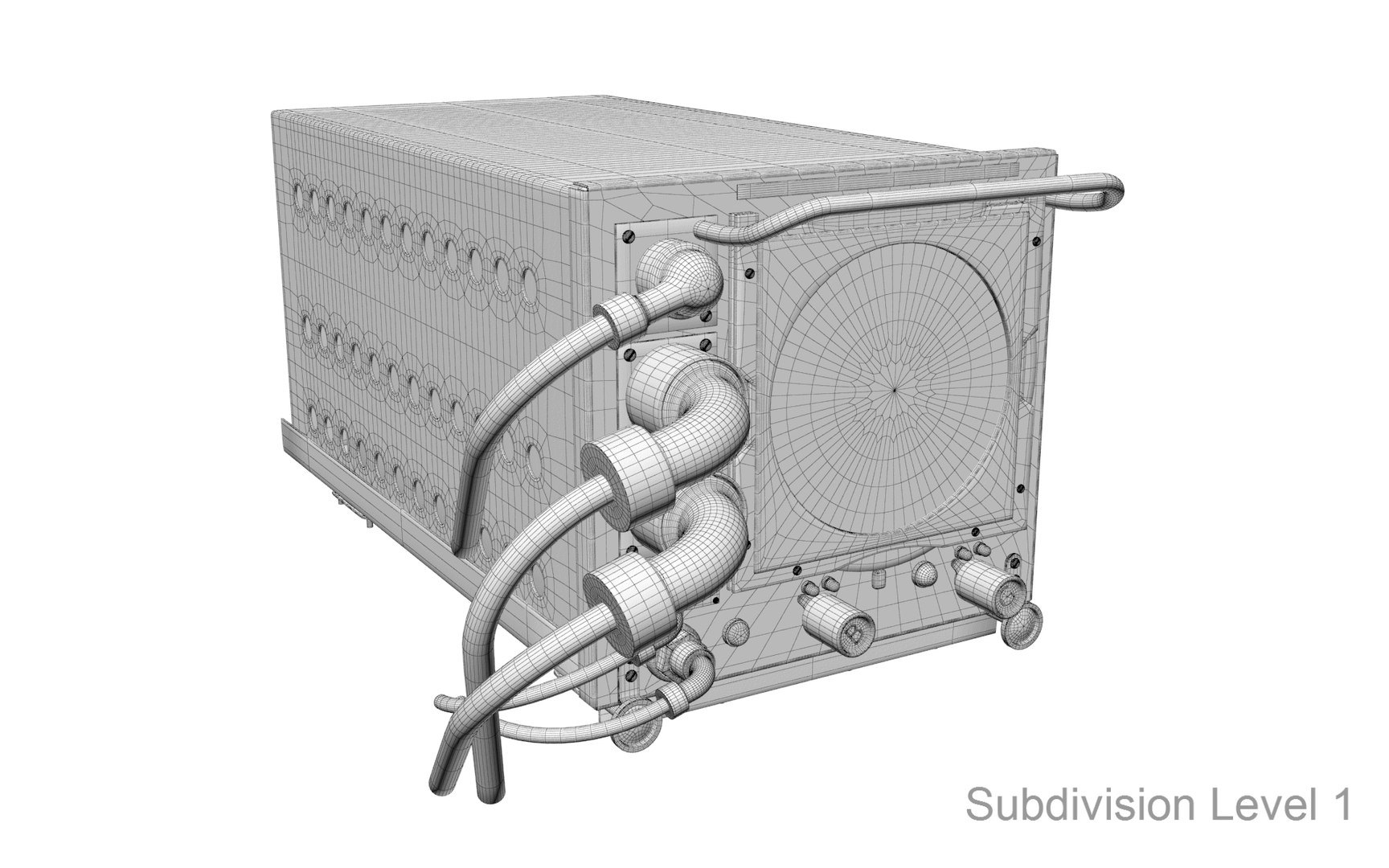 3D Model H2S Fishpond Radar - TurboSquid 2324766