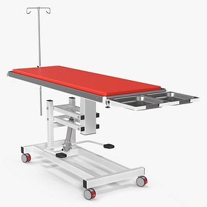Veterinary Table Red