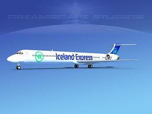 McDonnell Douglas MD-90 Iceland Express