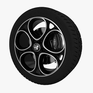 3D Wheel Alfa Romeo Giulia 2023 model