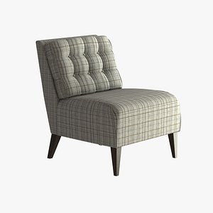 3ds max hampton lounge chair