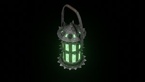 fantasy lamp PBR Low-poly