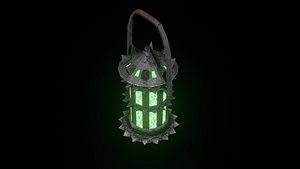 fantasy lamp PBR Low-poly