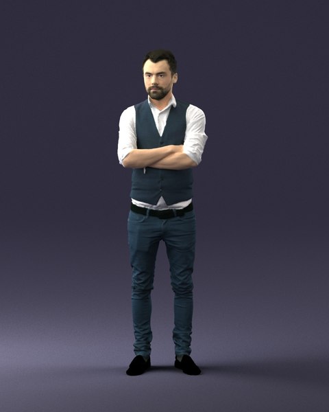 3D human ready model