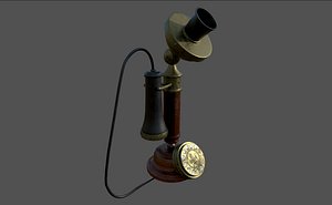 3D candle phone