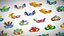 Mega Pack de 65 Máscaras de Plumas de Carnaval - Máscaras de Fiesta Infantiles - Máscaras de Disfraz Estilizadas