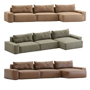 Jesse Sofa Daniel Low Poly