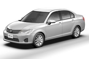 3dsmax toyota corolla axio