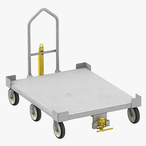 Towable Cart 01 Large Empty and Full