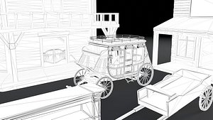Wild West Pack 3D model