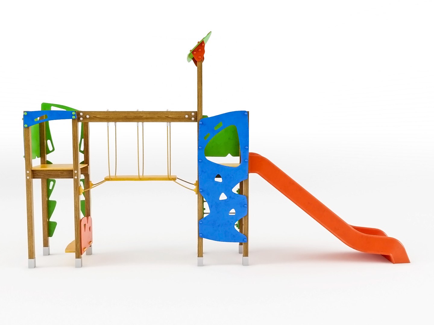 Playground colors 3D model - TurboSquid 1447081
