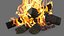 fireplaces wood burning 3D model