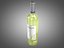 bottle beringer pinot grigio 3d 3ds
