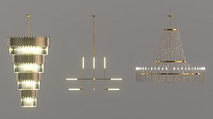 Mid Century Modern Chandelier Collection