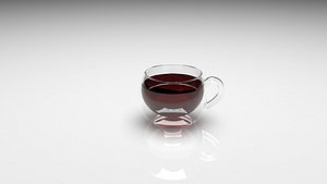 Double Glass Tea Cup