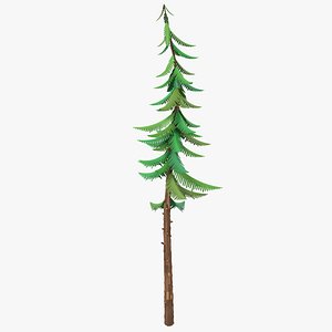 Cartoon Pine 08 model