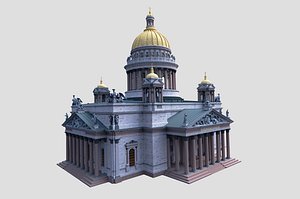 saint isaac s cathedral model
