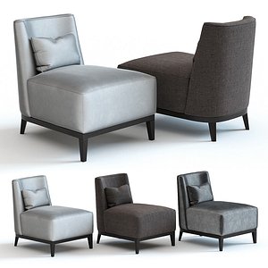 3D sofa chair lisbon armchair model