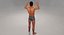 3D model male rigged
