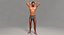 3D model male rigged