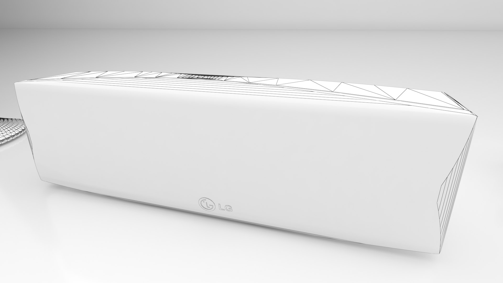 3D DVD Player LG with Speakers 1 model TurboSquid 2064769