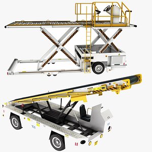 airport tug 660 lower 3D model