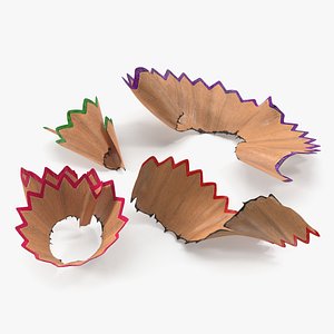 Pencil Shavings 3D