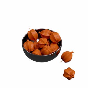 3D Palm Fruit model