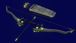 3D Sci fi bow