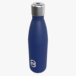 Smart Blue Water Bottle